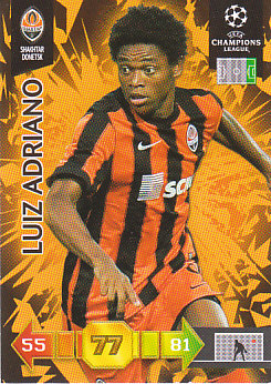 Luiz Adriano Shakhtar Donetsk 2010/11 Panini Adrenalyn XL CL #308